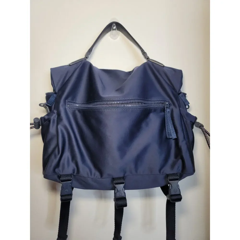 Tory Sport nylon shoulder bag blue
